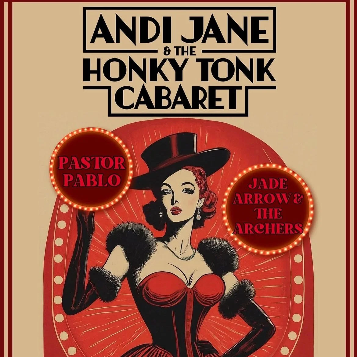 Honky Tonk Cabaret with Andi Jane