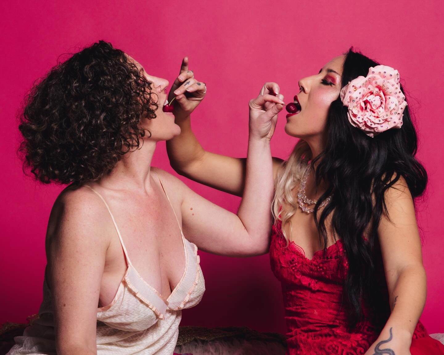 🍒There&rsquo;s just a few days left til we begin our 2 class Magdalene session! We are ready to move our bodies and get playful with you! Head to the link in my bio for tickets and info!🍒💋
🌹🌸A lil bit about Vamp Camp&hellip;❦

Dreamed up by a cr