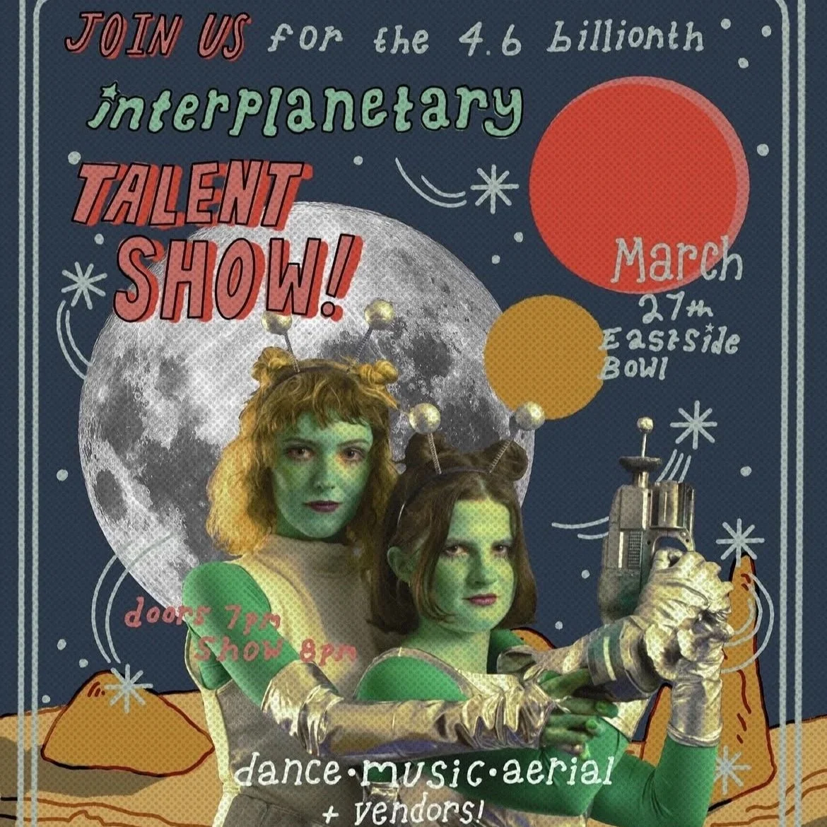 The 4.6 Billionth Interplanetary Talent Show