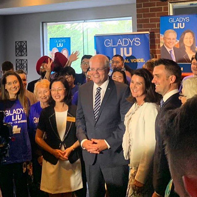 Terrific campaign launch with @scottmorrisonmp and the inimitable @gladysliu.au #StrongEconomy #Chisholm #AusPol
