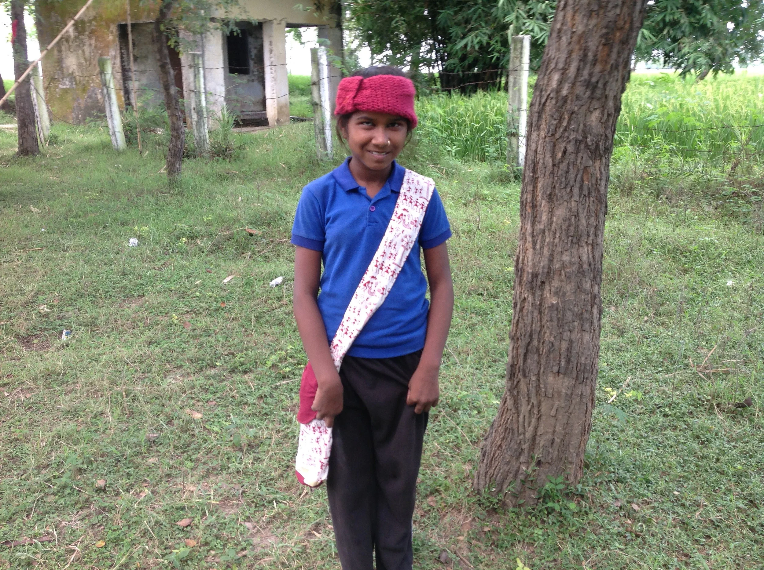 Manju ready for an excursion.jpg