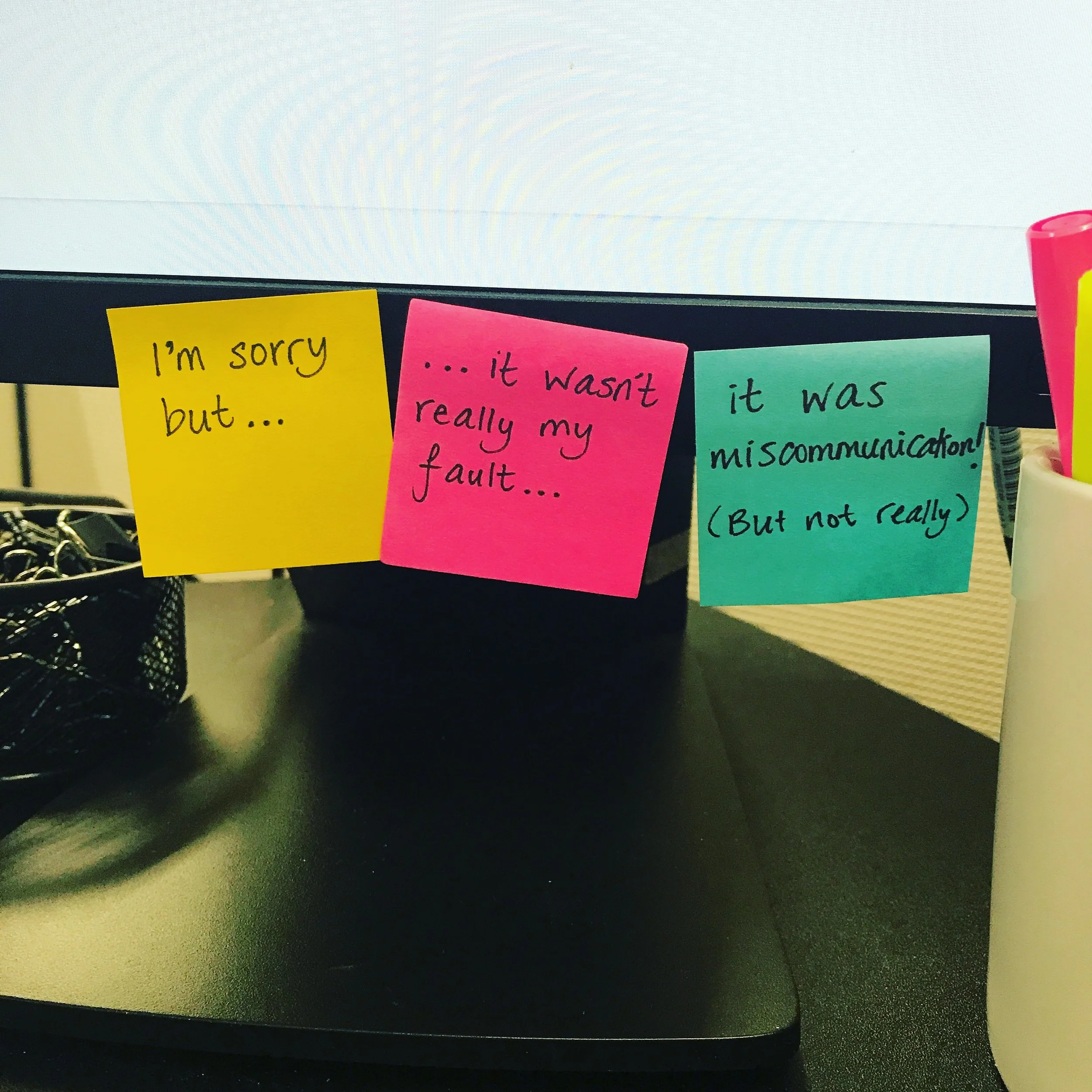 Say Sorry Like You Mean it