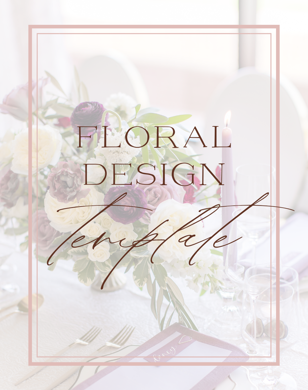 Floral Design & Wishlist Template
