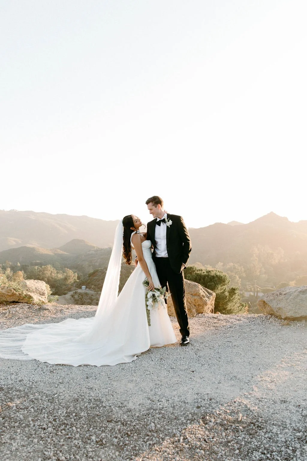 A​ Chic Cielo Farms Wedding with Malibu Mountain Views