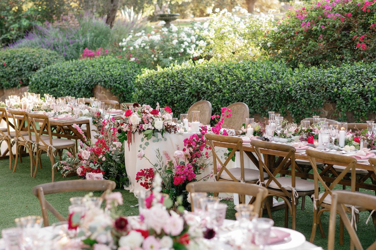 Anna & Michael's Fairytale Garden Wedding at Quail Ranch — To Be Loved  Events