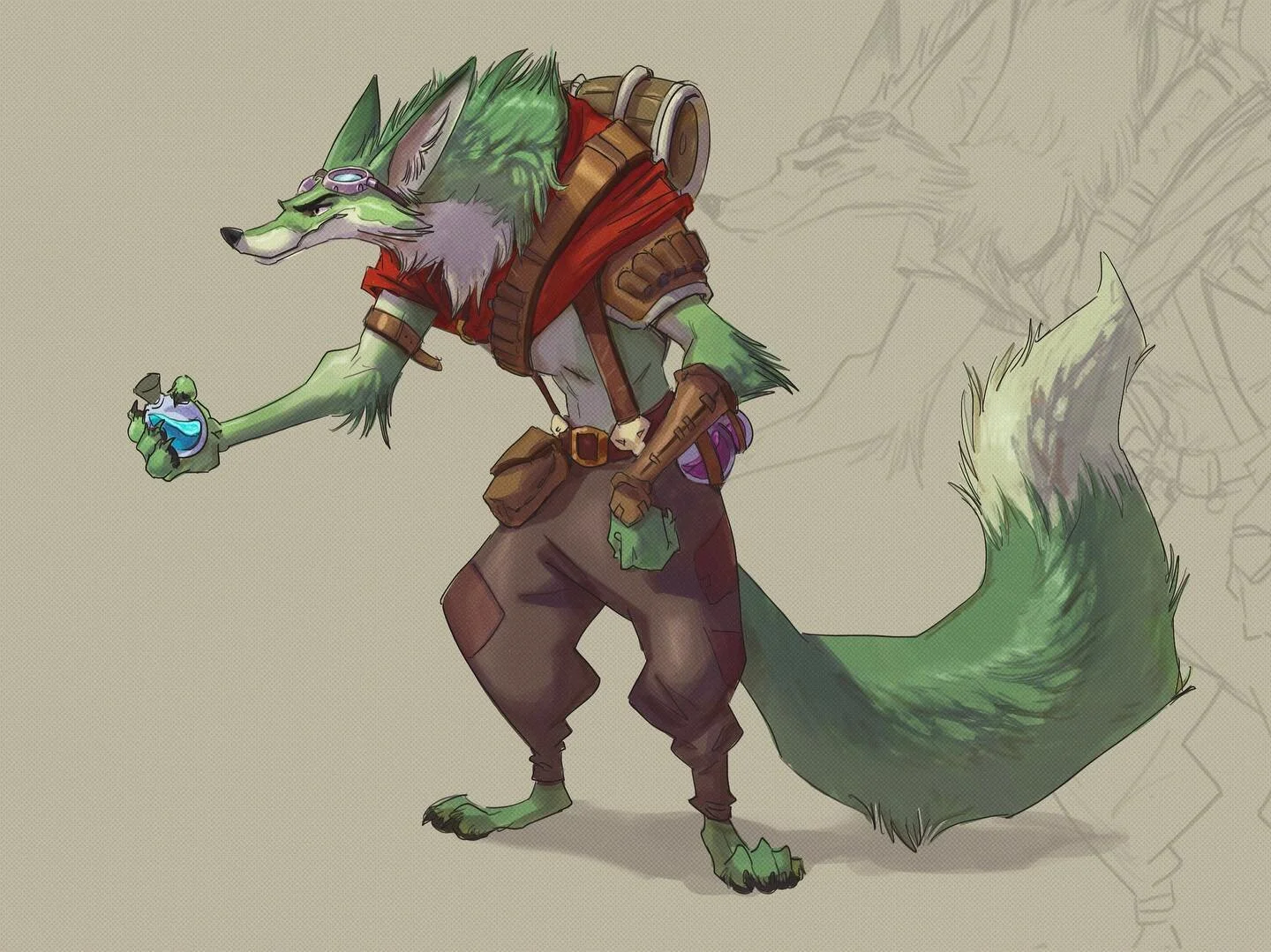 Hey all! So I really wanted to continue to push the design of our Archetype character from the stream. Join me on Tuesday at 4pm to watch me start sculpting this Trickster out!