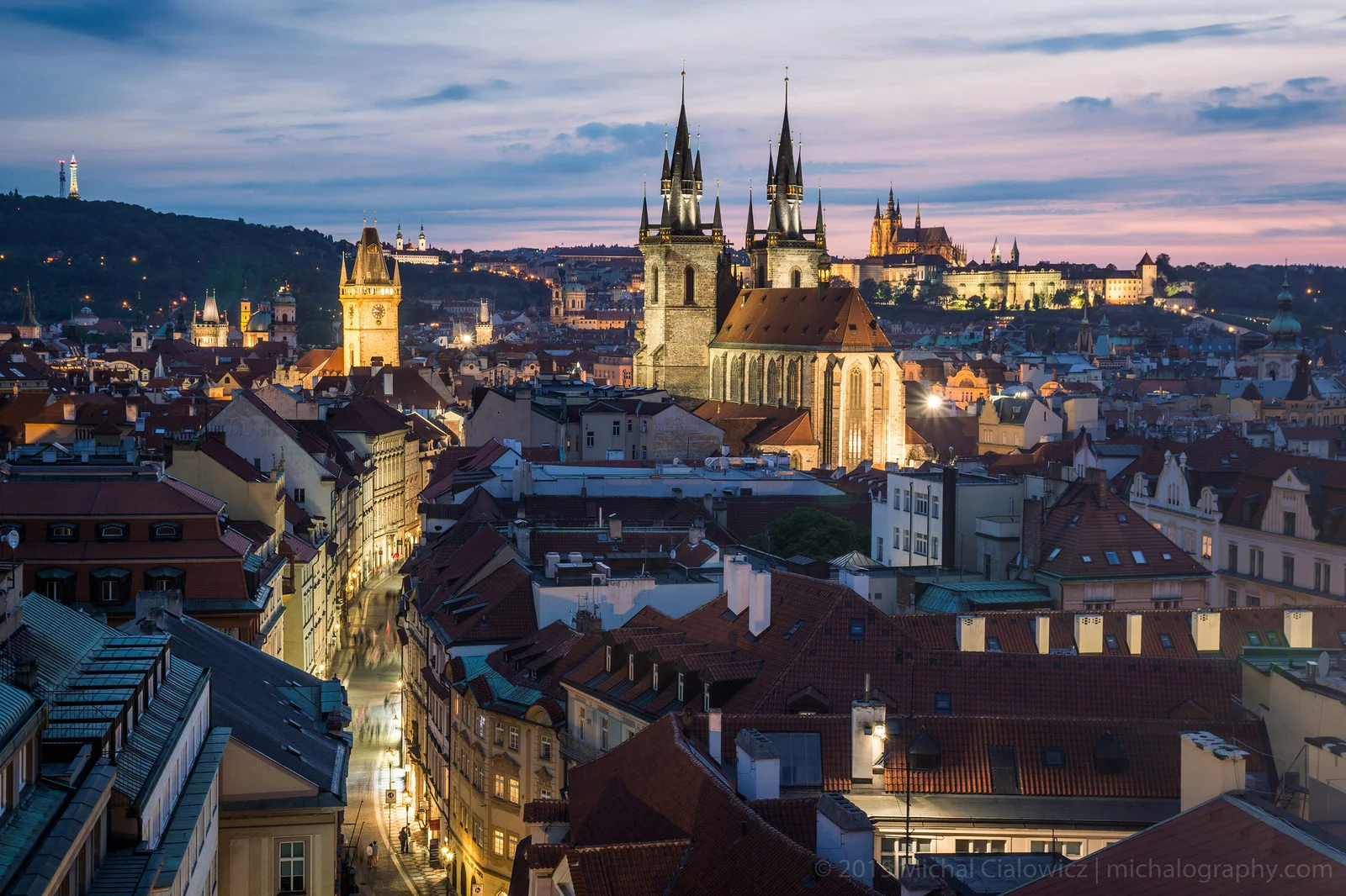 Prague, from Prašná Brána (Sony A6000 + 16-70mm f/4)