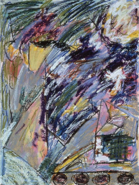 Untitled, (painted drawing)