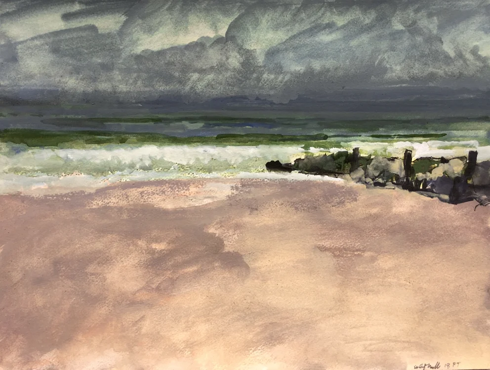 Early Evening Fog Bank, Ft Tilden