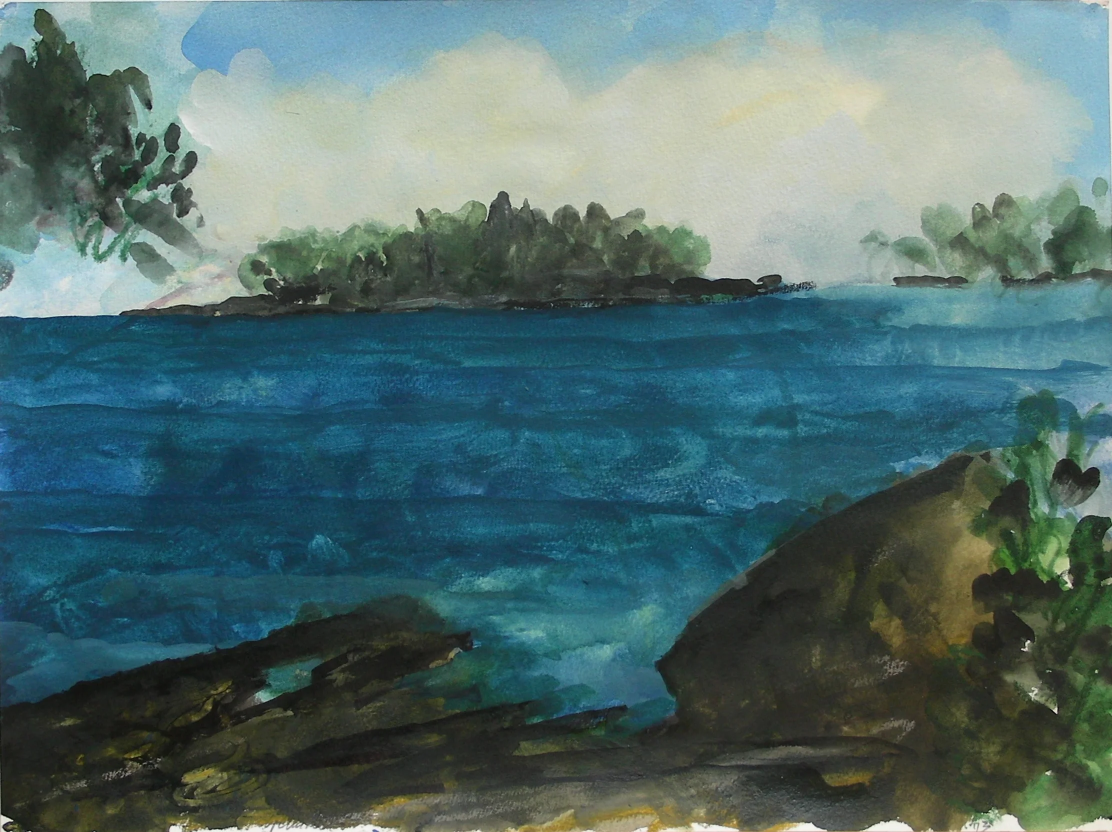 Schoodic Fog Bank