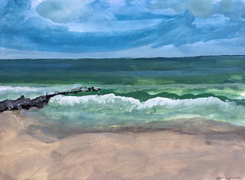 Cerulean Over The Sea (Ft Tilden)