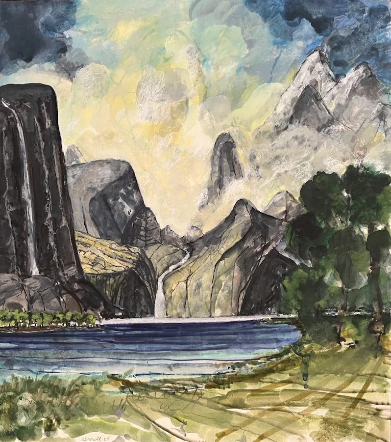 Sierra Nevada (after Bierstadt)