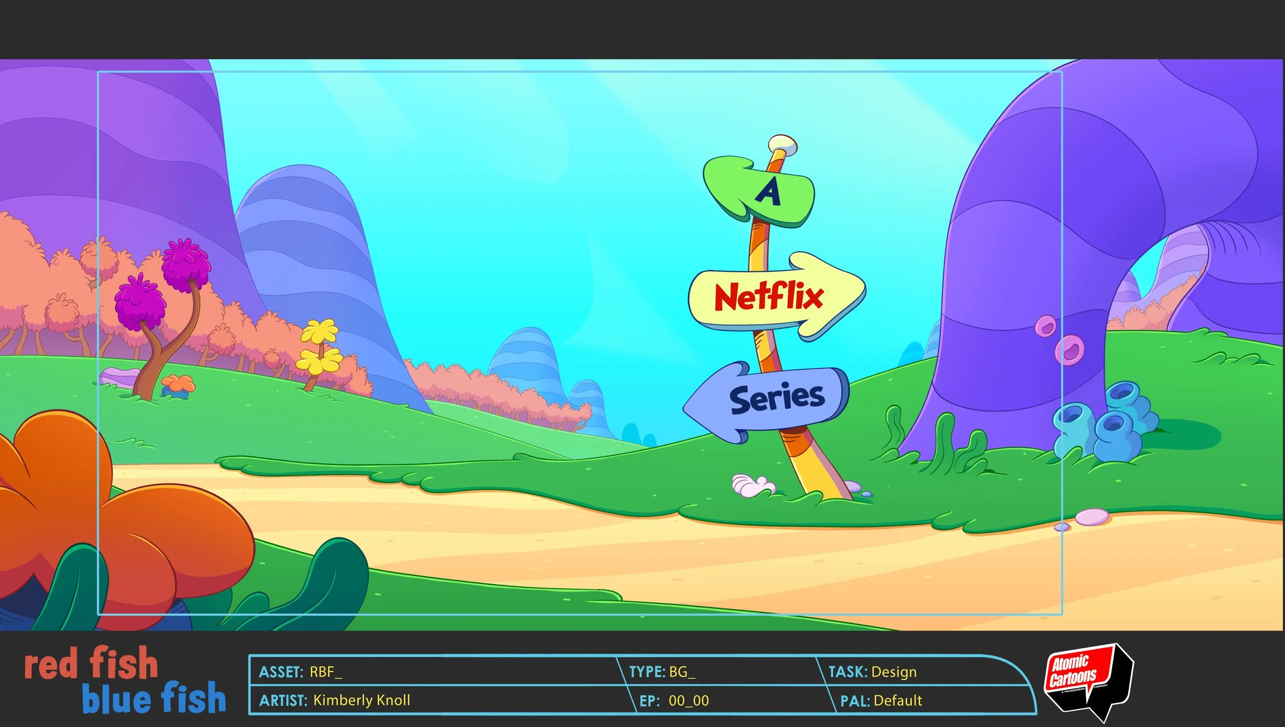  Responsible for Background Paint. Background Design by Sebastian Stark. 