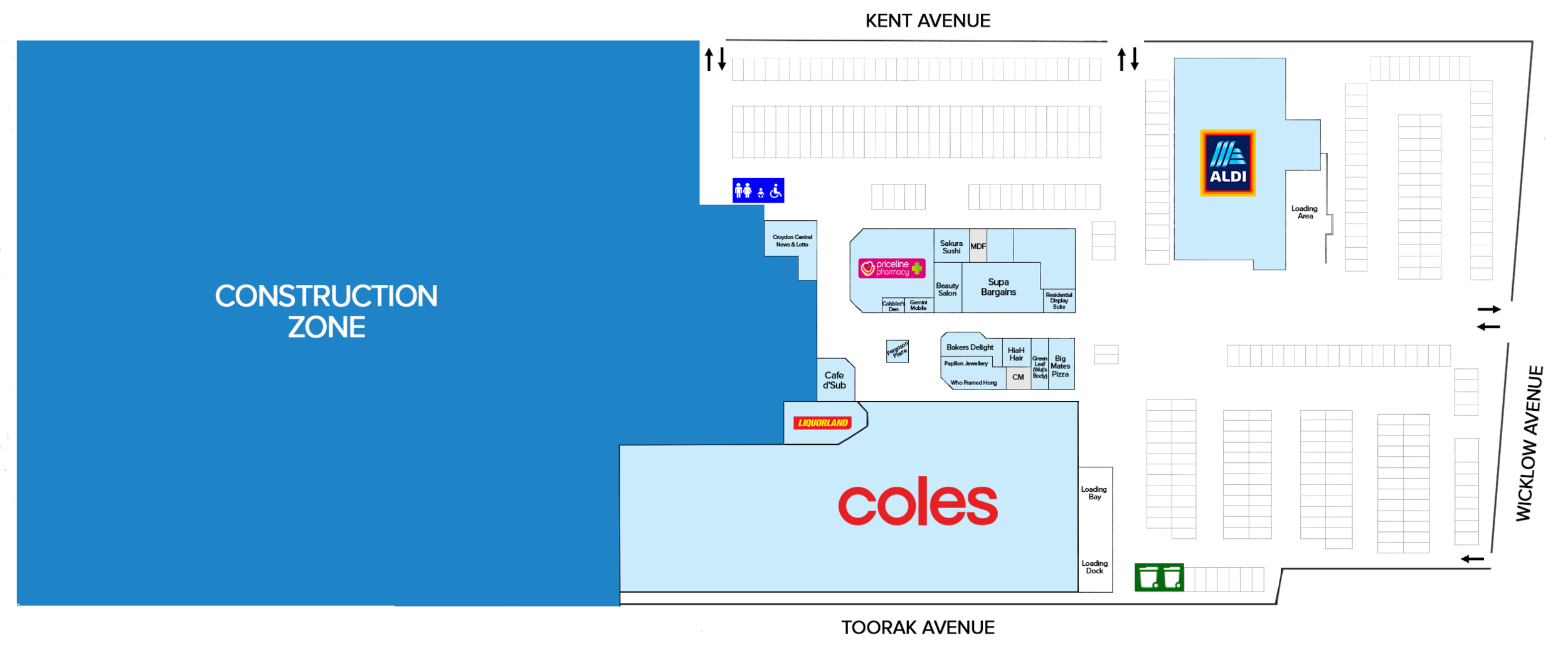 Croydon Central Redevelopment Site Plan