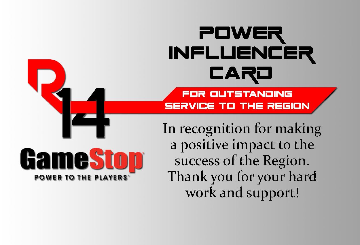 REGION 14 POSTCARD