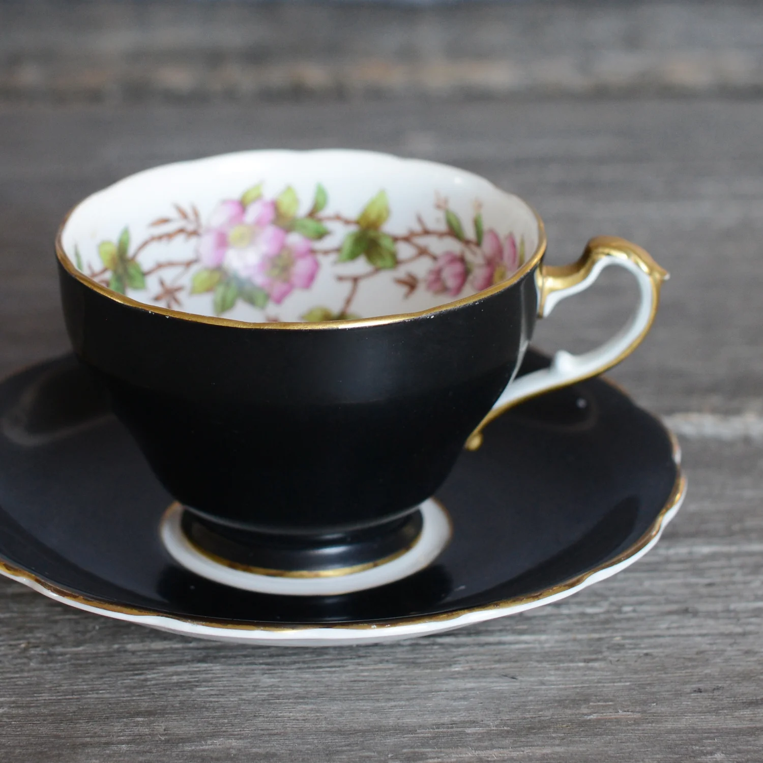 maxey tea cup and saucer - 2 available