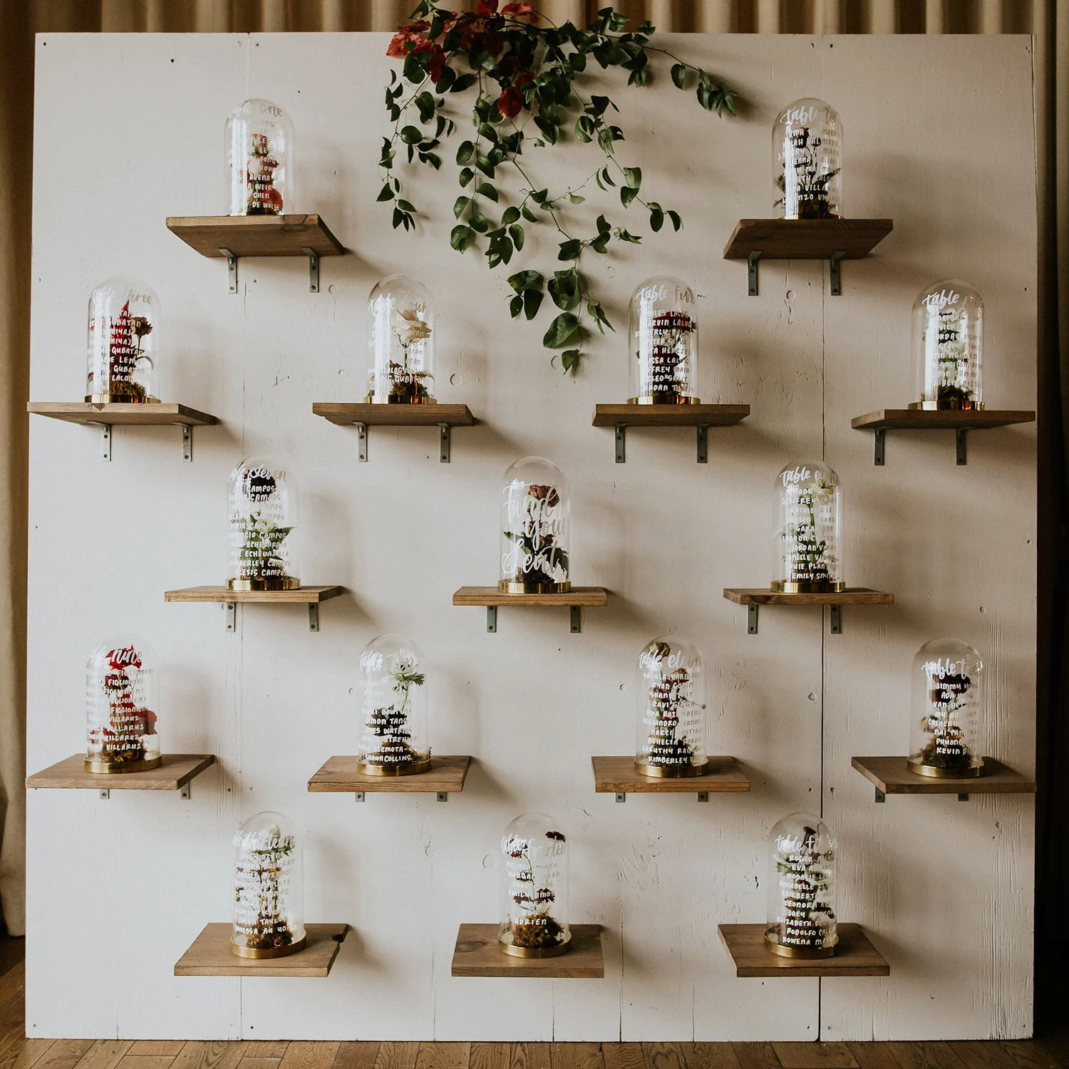 7'x7' Customizable Wall w/ Adjustable Shelving