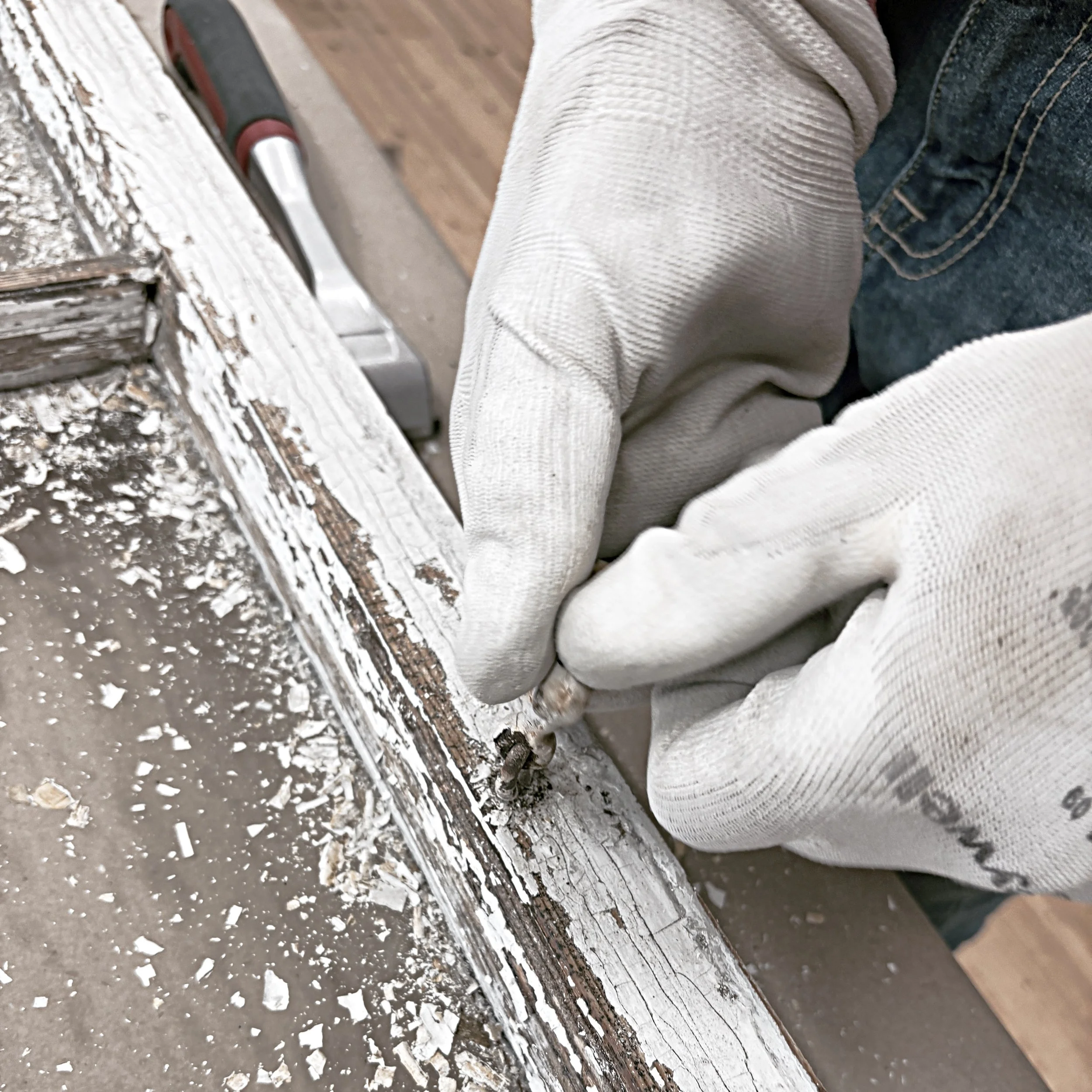 Restaurering av gamla fönster / Vanhojen ikkunoiden entisöinti