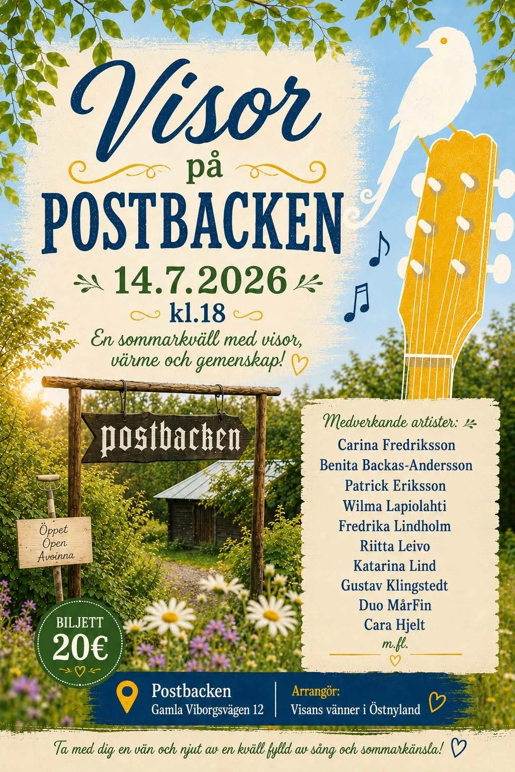 Visor på Postbacken