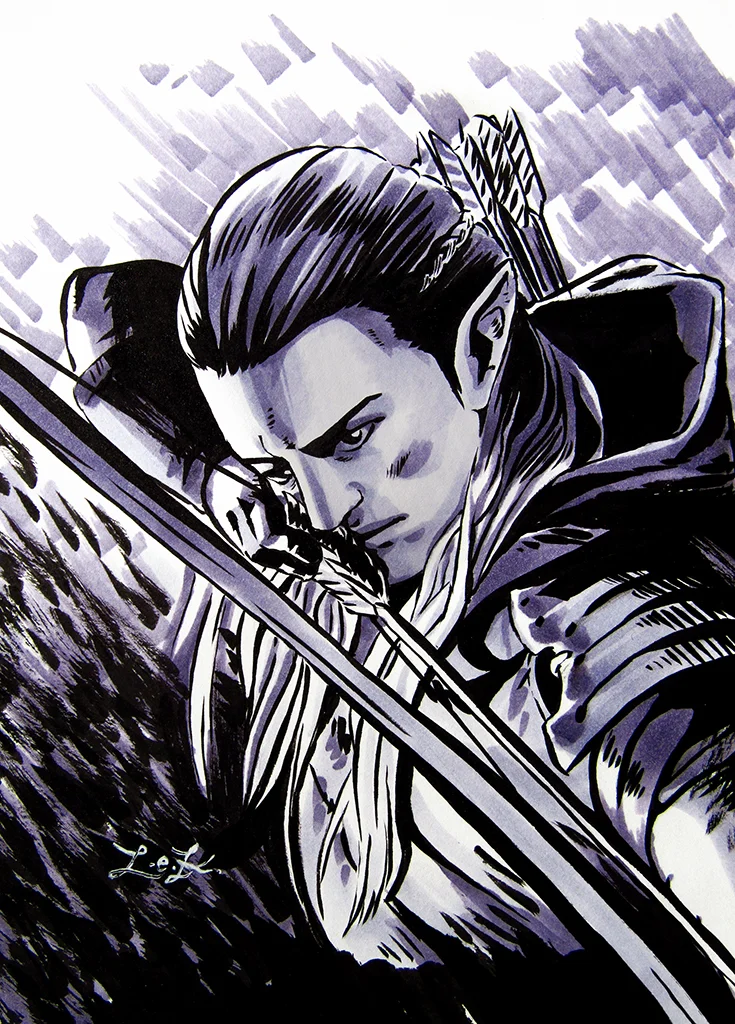 A Strong, Independent Elvish Man