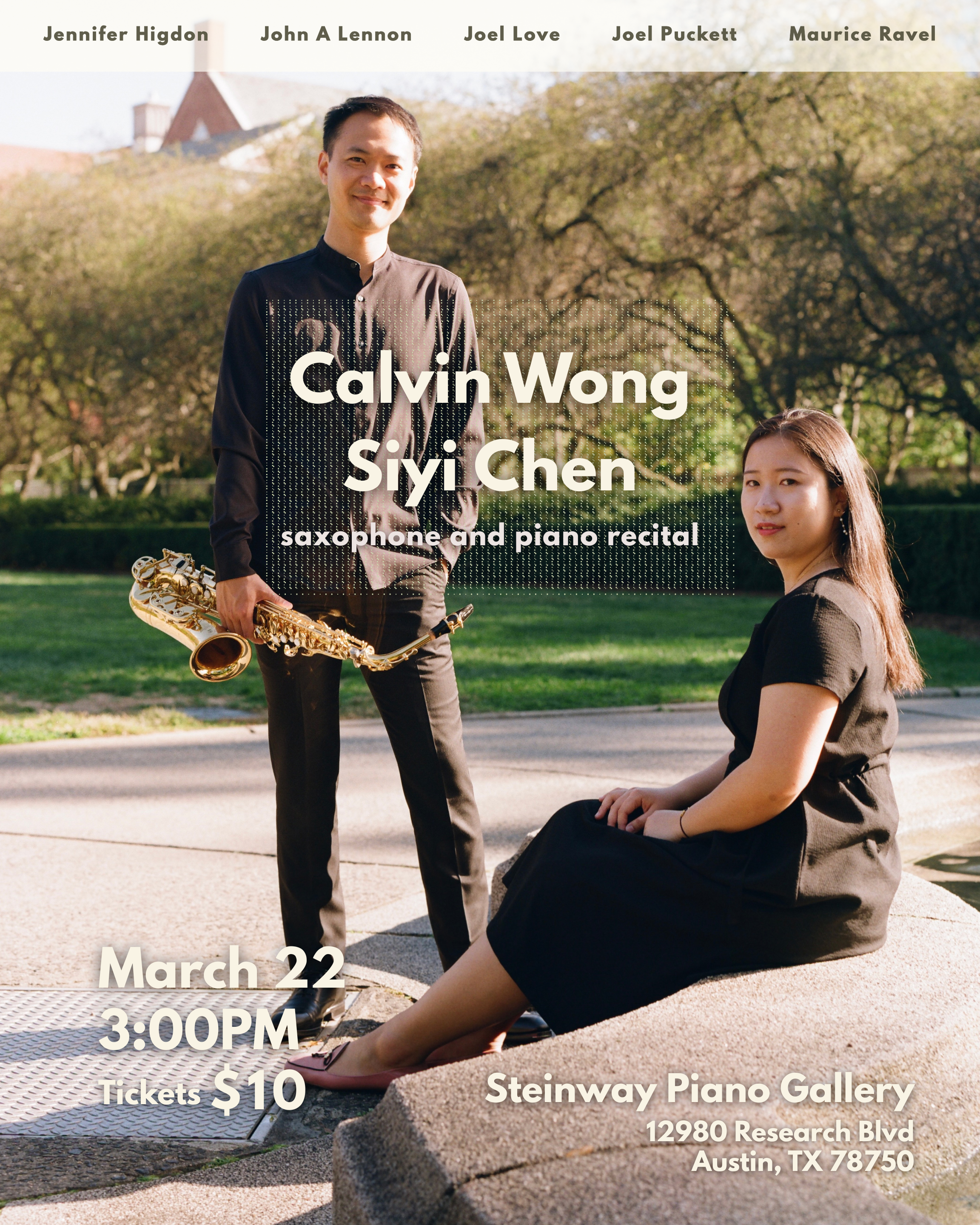 Calvin Wong and Siyi Chen
