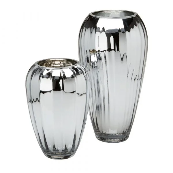 Duo Silver Vase