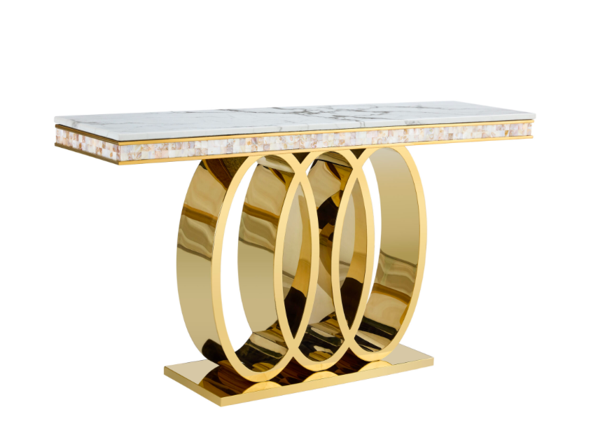 Audi Marble Console: Gold