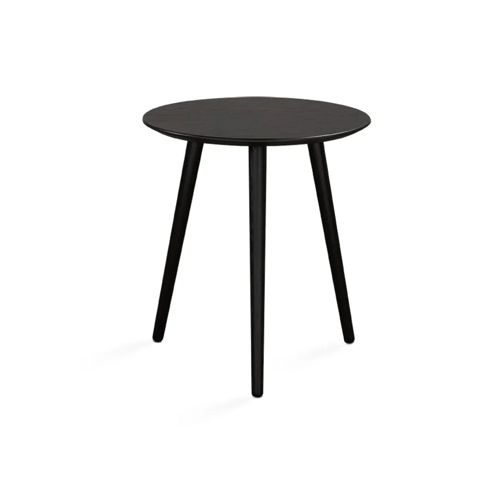 Viola End Table - Black Ash Wood Veneer