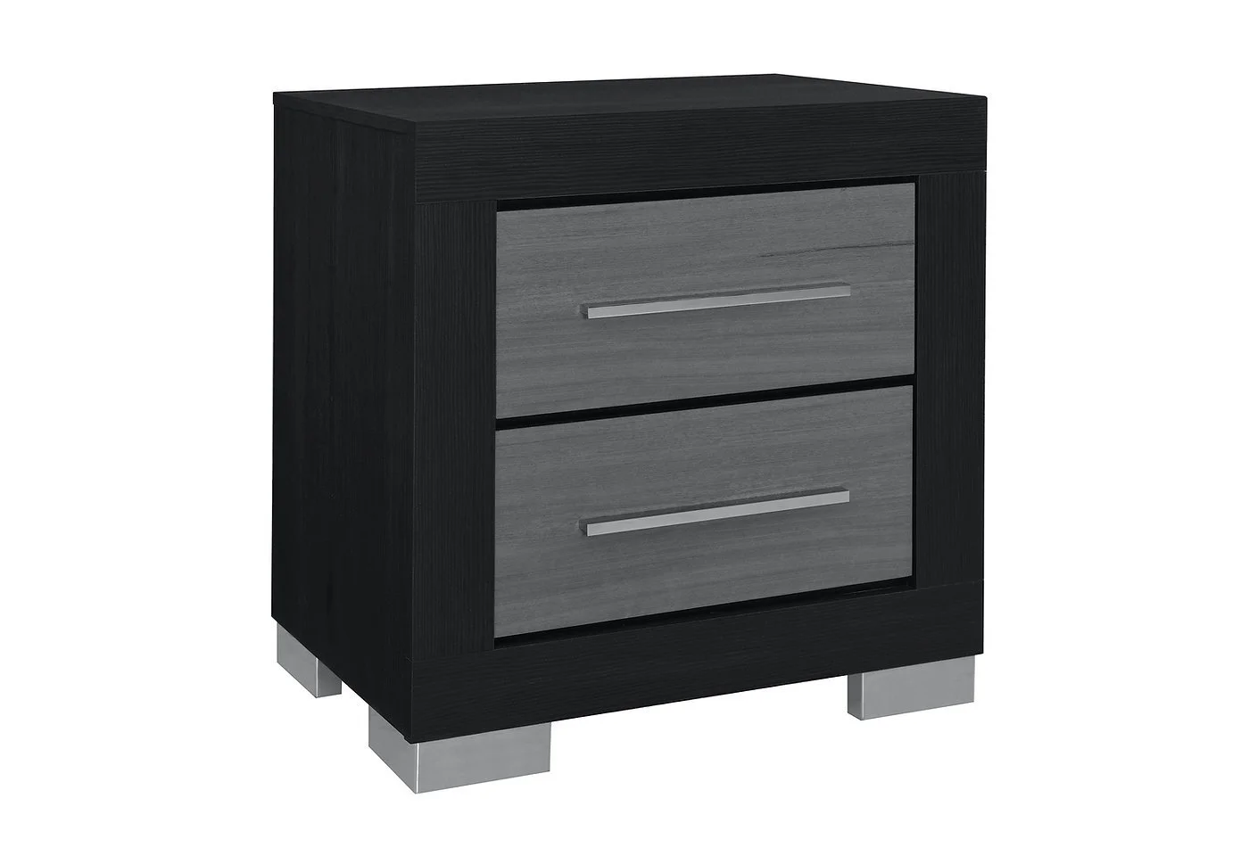 Emma (Black-Grey) Night Stand