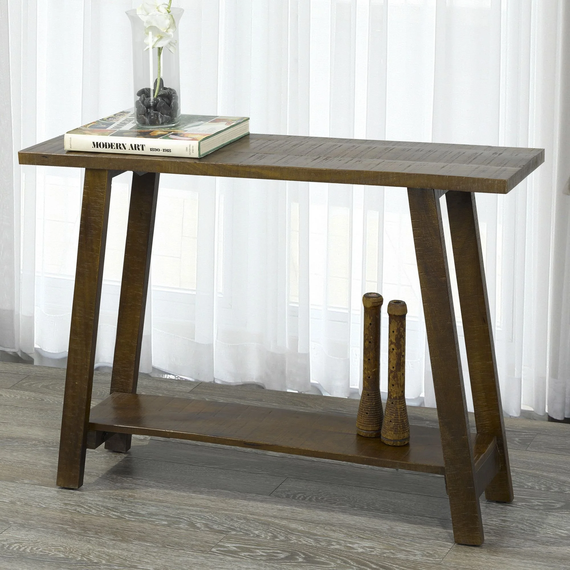 Volsa Console Table, 42" In Walnut