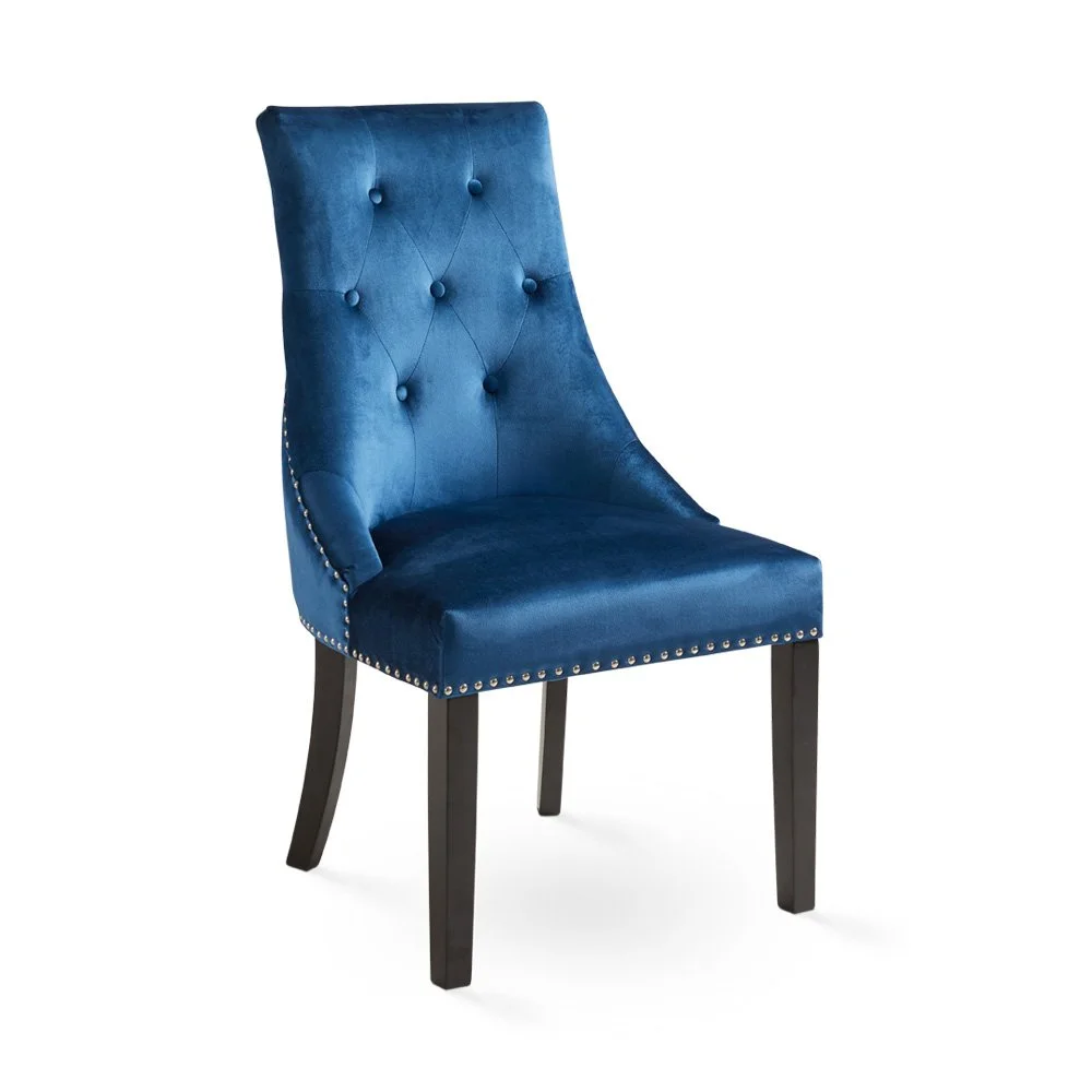 1701448245_Rimzy Dining Chair Blue Velvet_three quarter.jpg