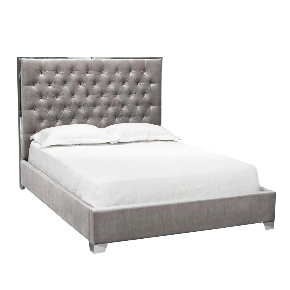 1575322254_Kroma Grey Velvet King Bed-1.jpg