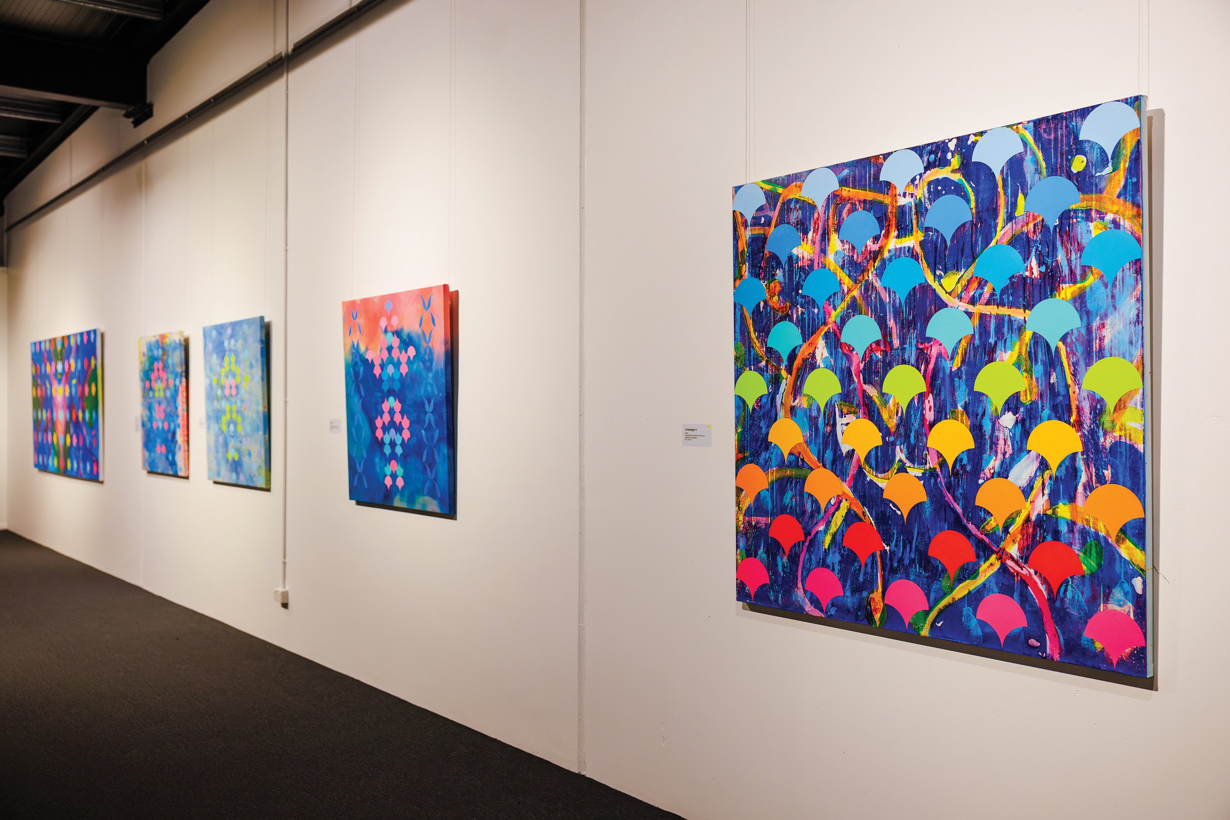 ORNAMENT, exhibition view, Nulla Nulla Regional Gallery, Slim Dusty Centre, Kempsey Image courtesy @andthetrees