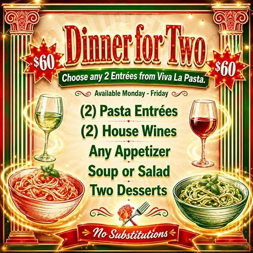 dinner for two victorias