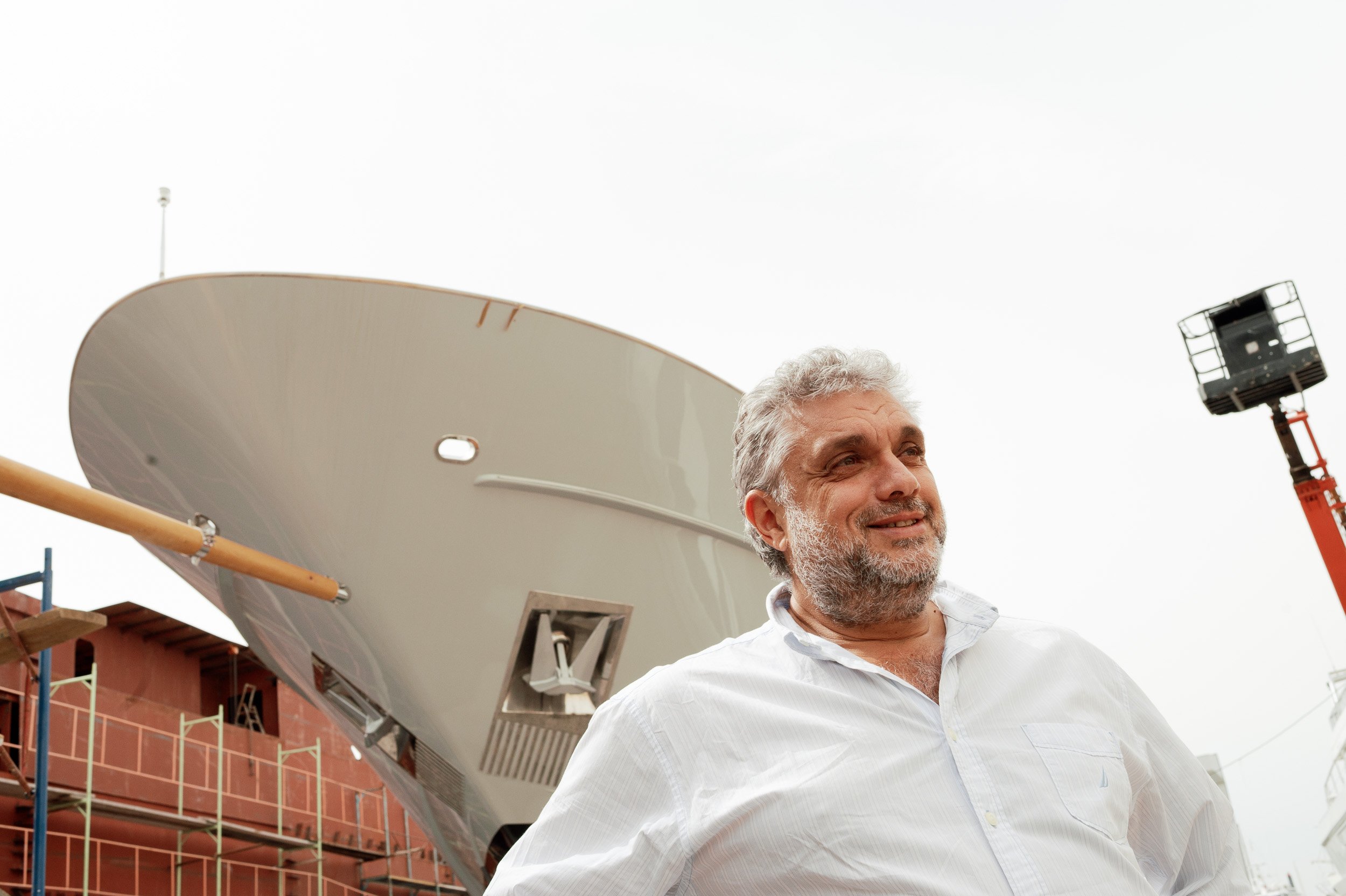  Kostas Mantzavinos general director of Apollo Yachts. 