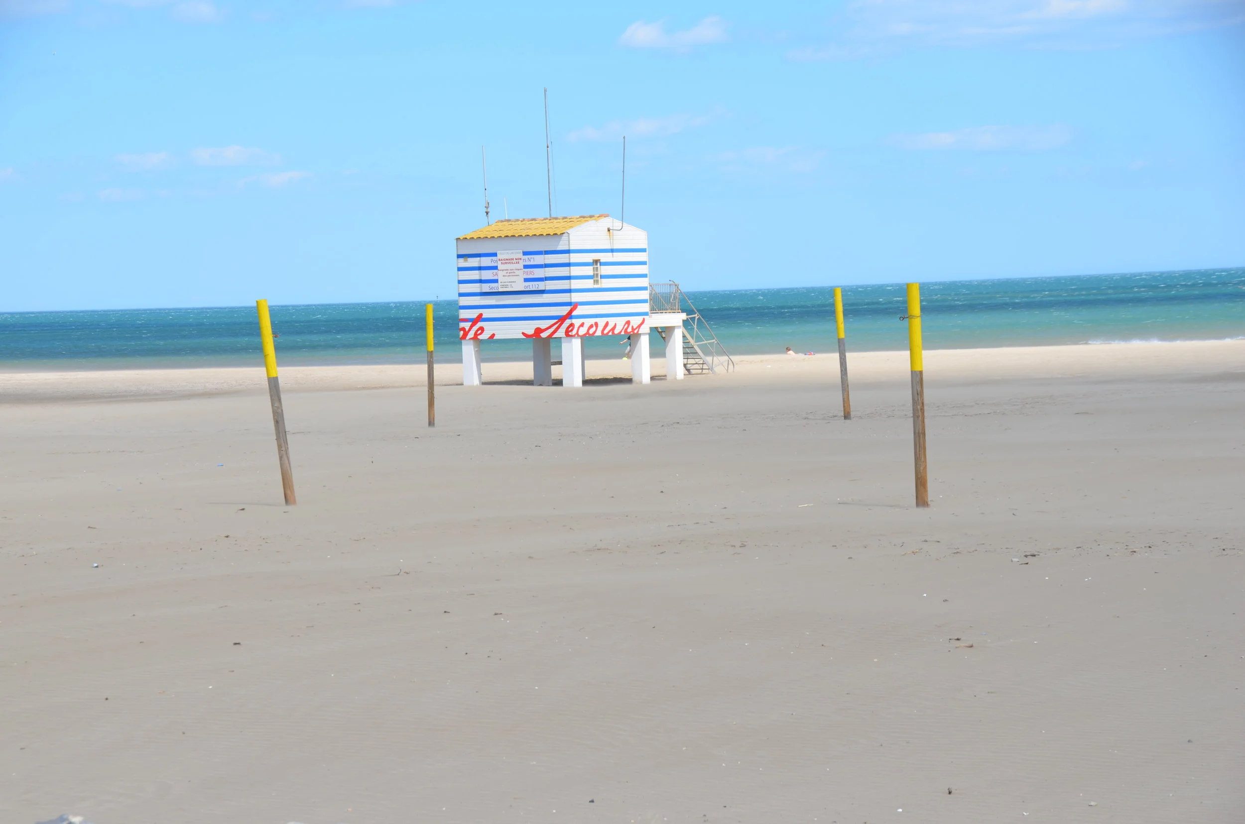  Gruissan, plage des chalets 