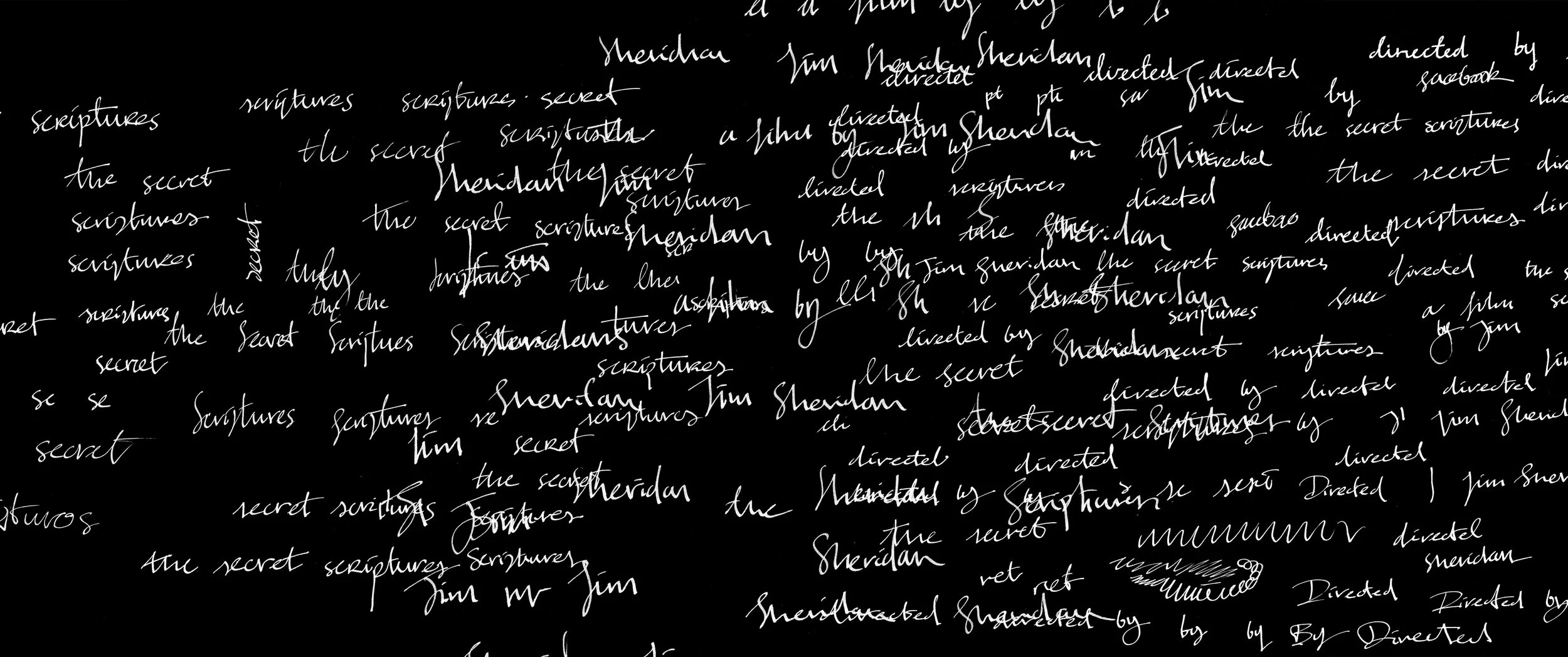 Early design routes exploring handwriting