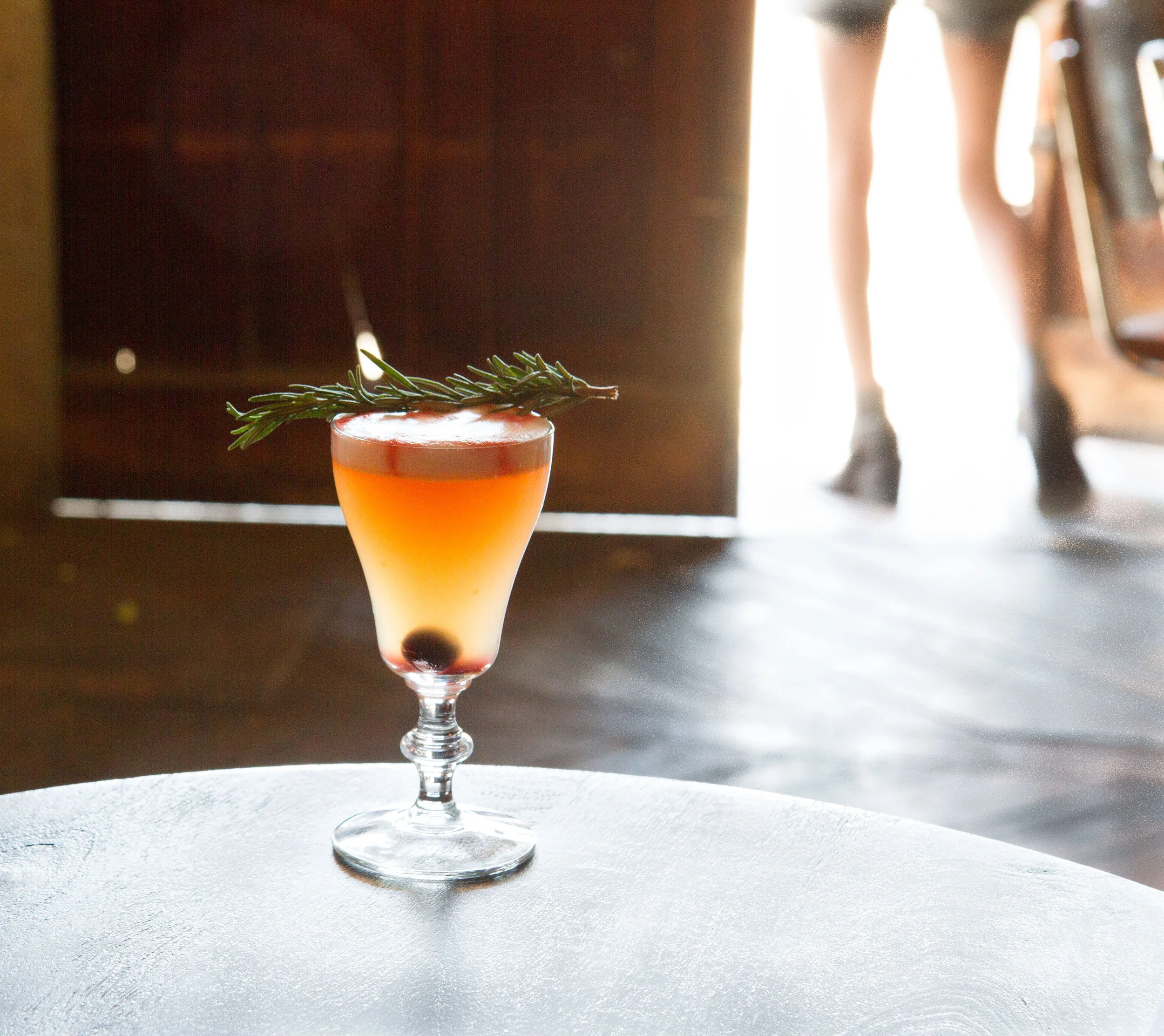 Winter Old Fashioned at Melrose Umbrella Company for Douglas Elliman Magazine