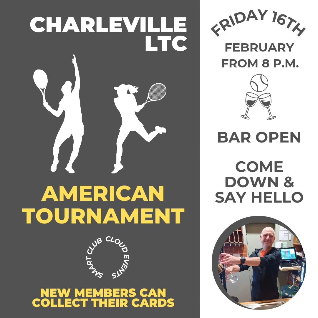 Next American Tournament is this Friday 16th at 8p.m.

Also a welcome night for our new voluntary bar manager Paul. Thanks Paul 🍾👏

Even if you're not participating in the tournament, you are more than welcome to come down and say hello. New member