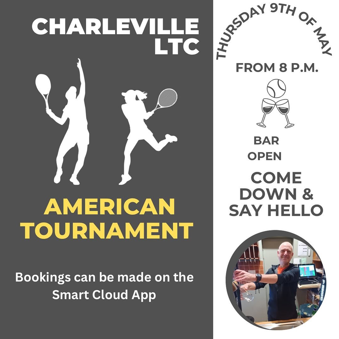 Next American Tournament will be this Thursday, 9th of May from 8pm. Book your place on the Smart Cloud App.