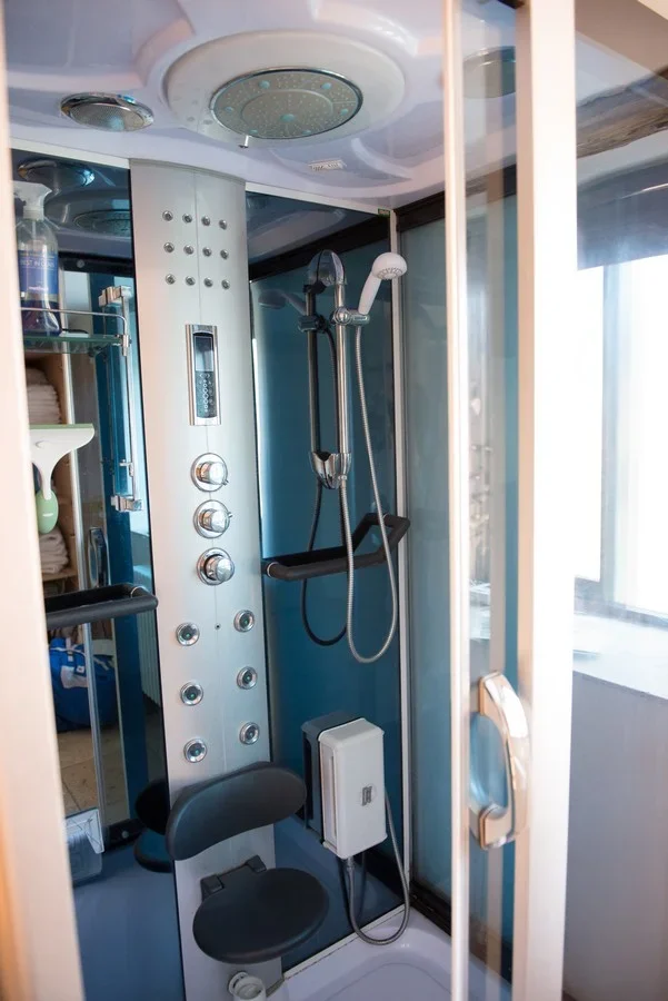 mill end mitcheldean steam shower cubicle leisure and spa.webp
