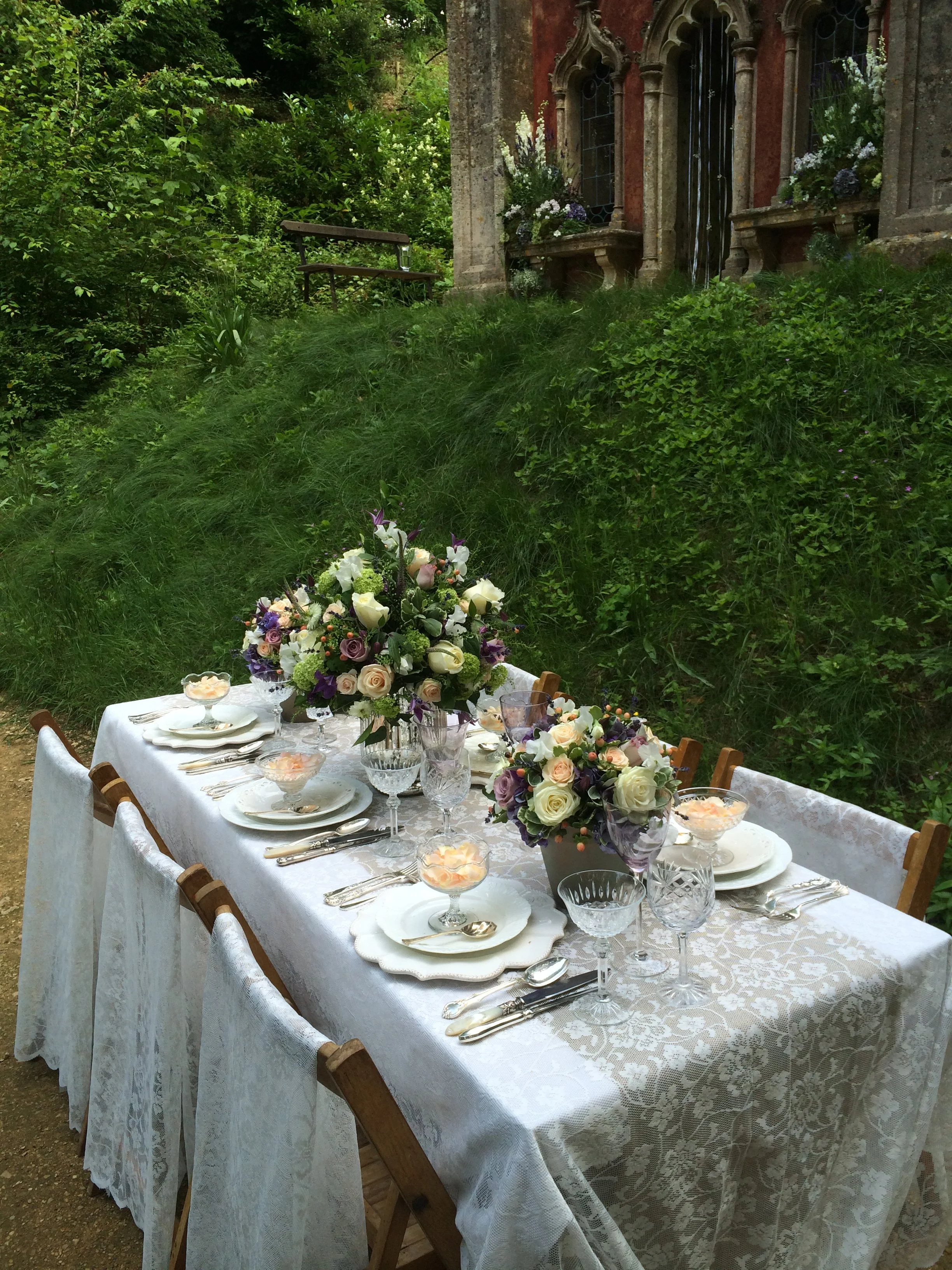 bordello banquets rococo gardens for Lucy Davenport