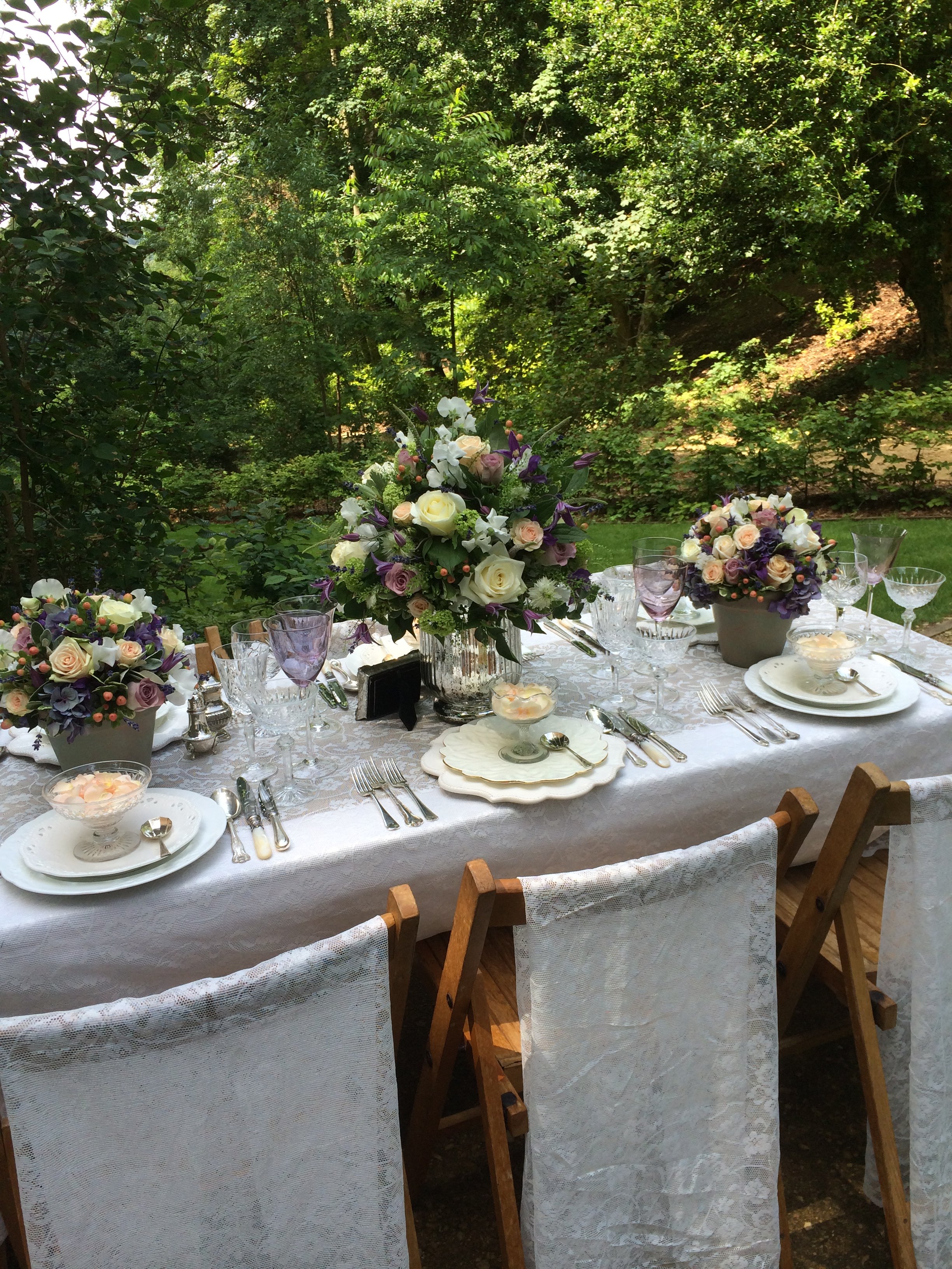 bordello banquets rococo gardens for Lucy Davenport