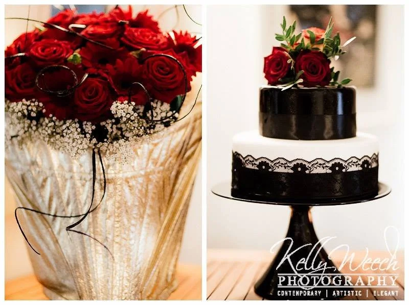 rock n roll tattoo wedding by Kelly Weech