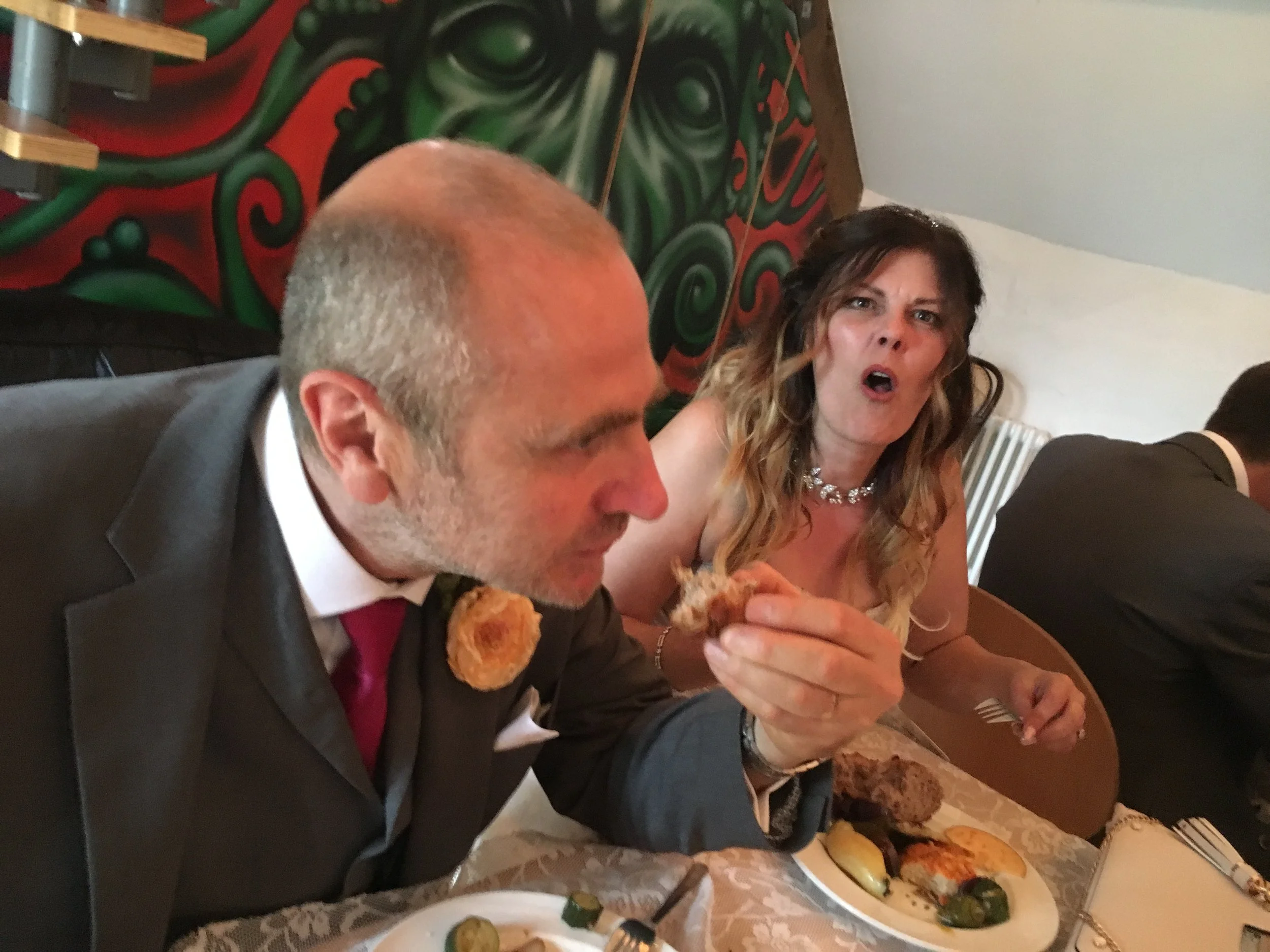 INformal wedding at Mill End Mitcheldean