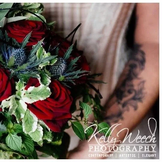 rock n roll wedding by Kelly Weech