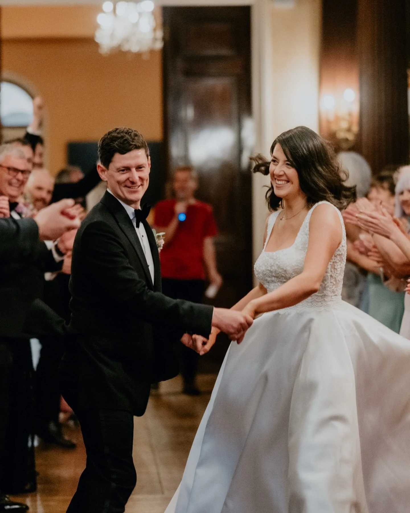 Lucy + Joe at @harthamparkweddings 
.
Amazing Suppliers:
Dress: @thewhitecollection 
Dress designer: @rosa_clara 
Suit: @gieveslondon 
Flowers: @the_freshford_florist 
String band: @alerionstrings 
Ceilidh band: Pipley
Cake: @kimmis.cakes 
#HarthamPa