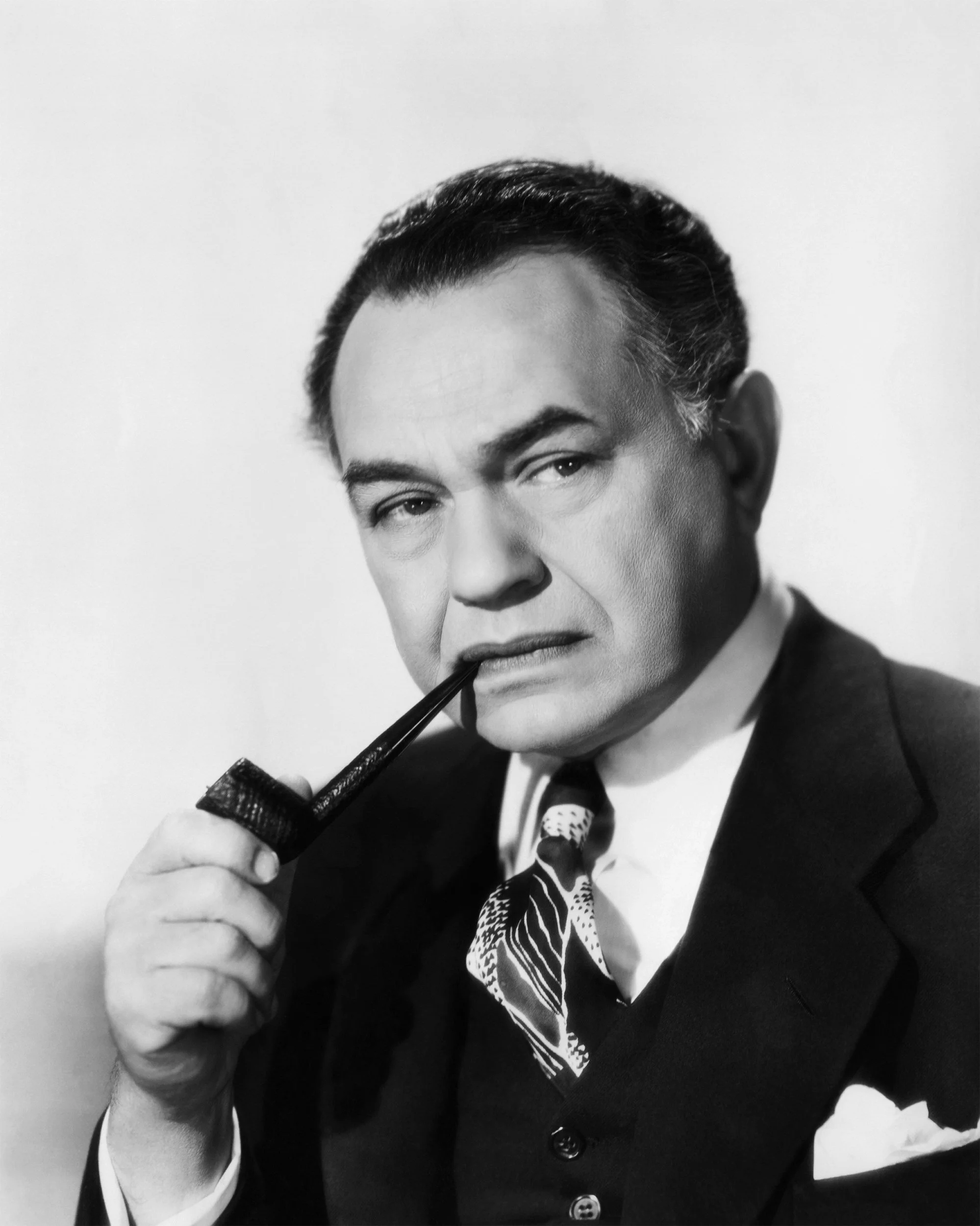  Edward G. Robinson - einflussreicher Kunstsammler in Hollywood - Film Legende in der kleine Caesar, 1931 - Frau ohne Gewissen, 1944 - Gangster in Key Largo, 1948 - die zehn Gebote, 1956   Edward G. Robinson - important art collector in Hollywood - M