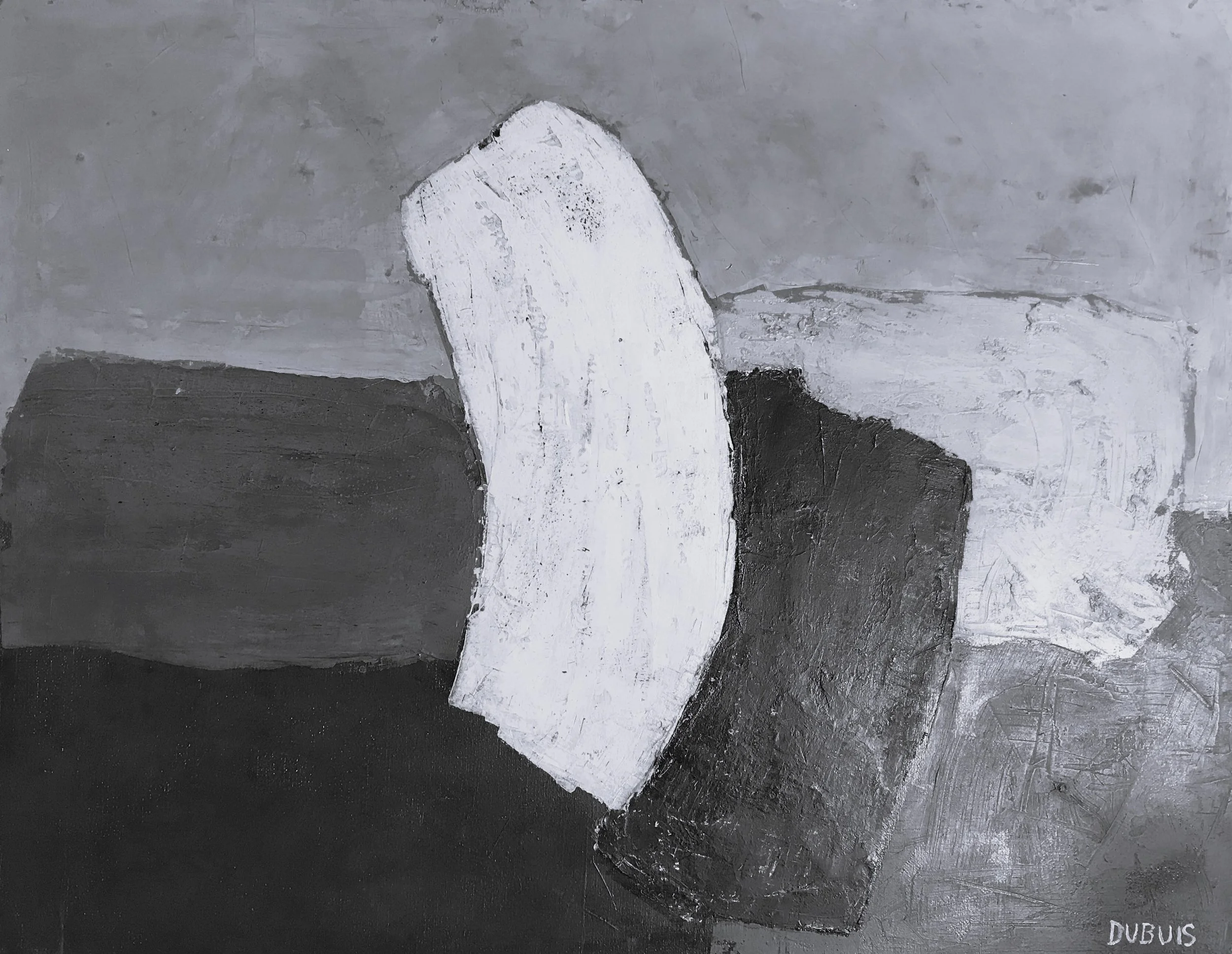 ESPACE FERNAND DUBUIS OIL ON CANVAS 1979 BLACK WHITE.jpeg