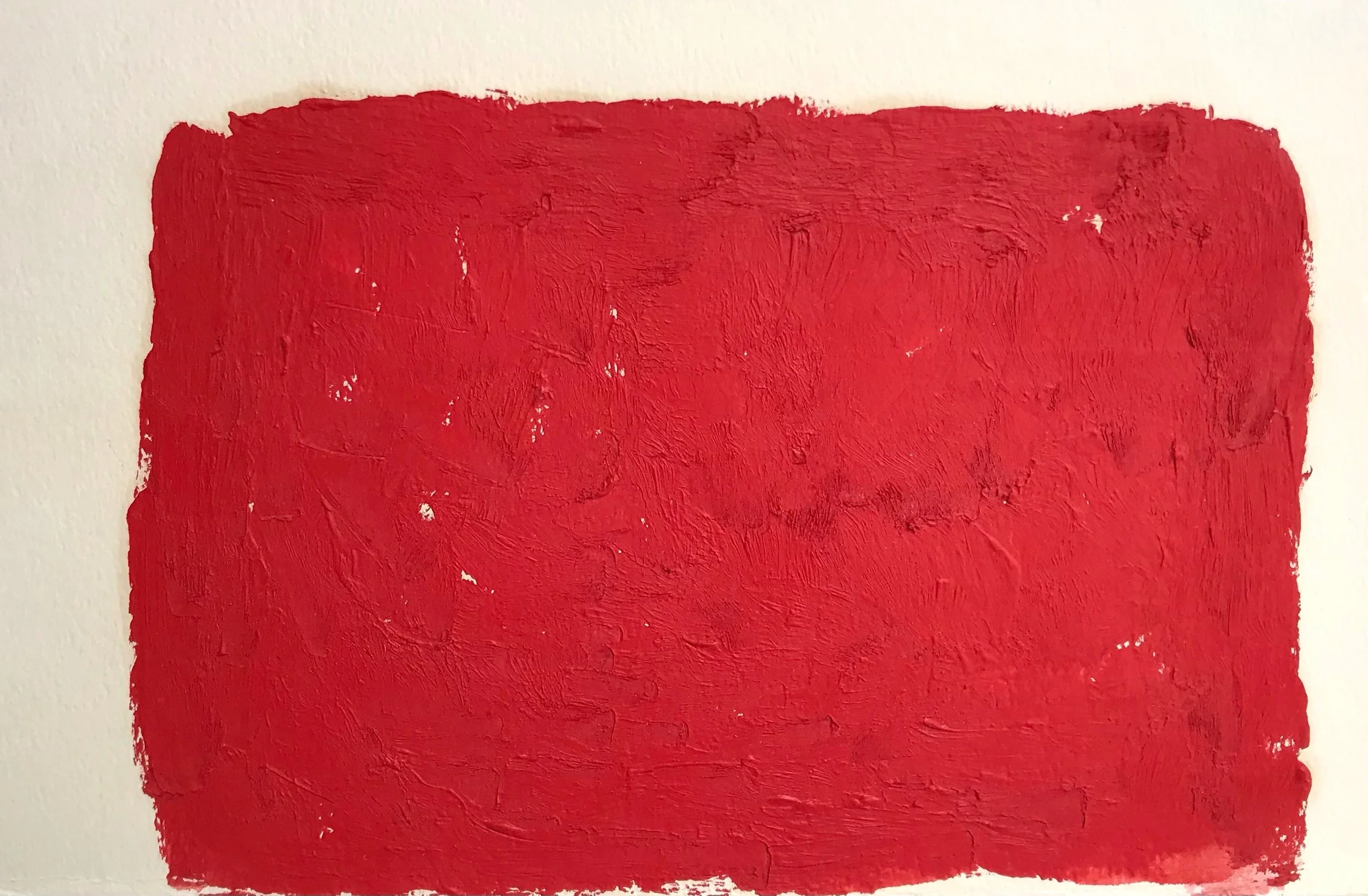 Oil on paper - red 1966 - Howard Smith - view (6) 2.jpeg